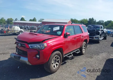 2022 Toyota 4Runner Trd Off Road Premium из США, поврежденный, VIN JTERU5JR7N6056068